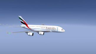 A380 (LFPG - OMDB)