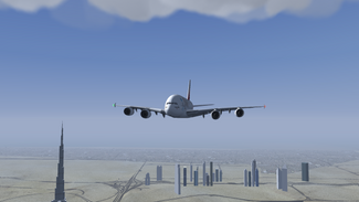 A380 (LFPG - OMDB)
