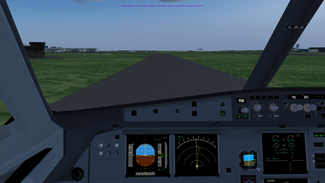 XX in a 707 (Landing at EGBB)